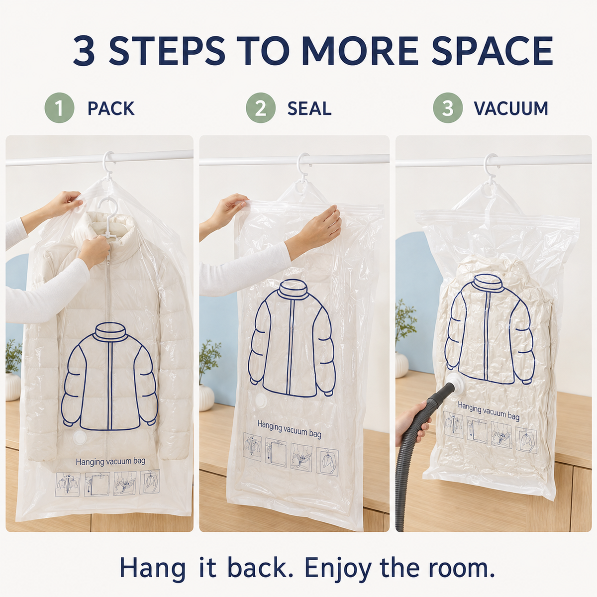 Vacuum Compression Storage Bags