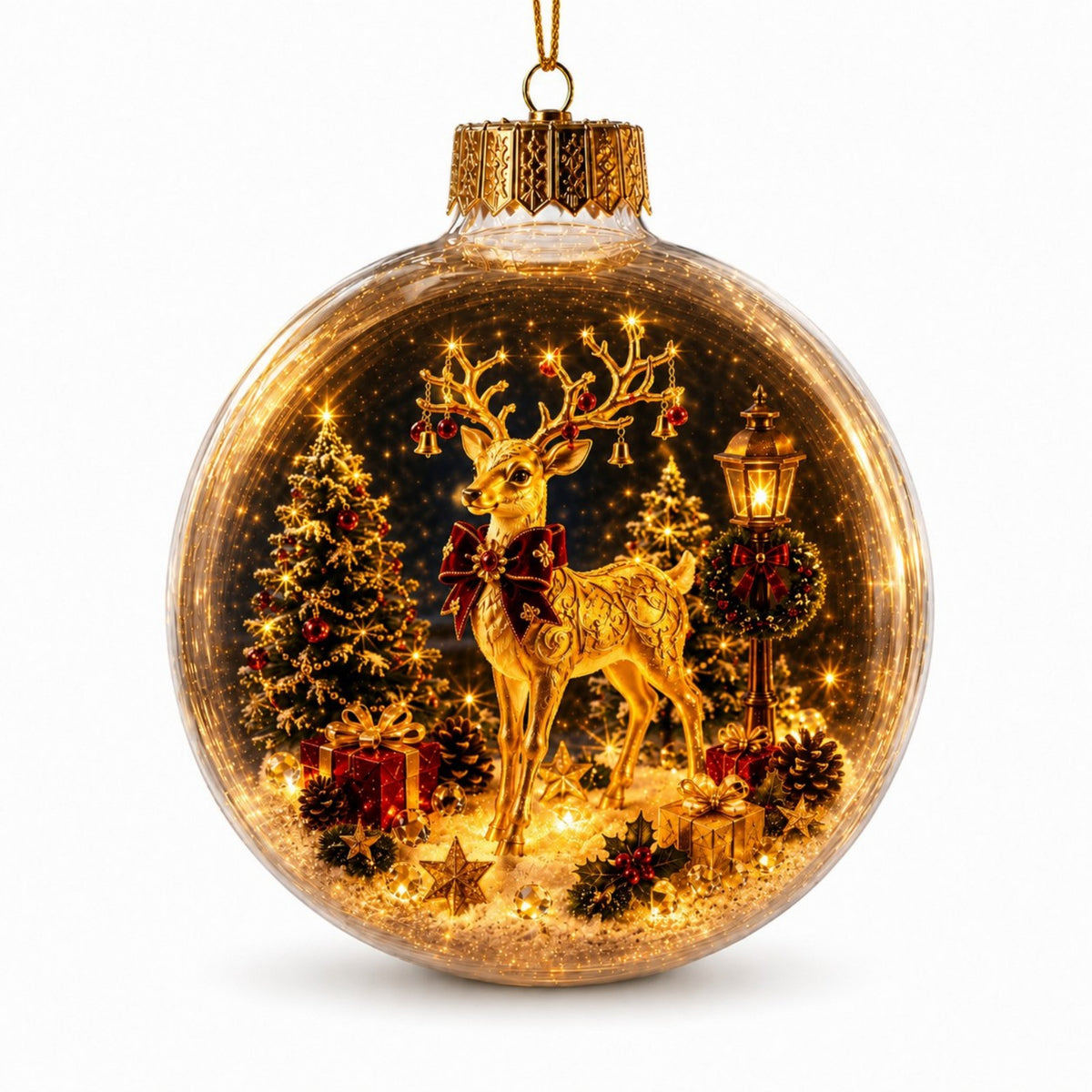 π
Take the magic of Christmas home with this glowing miniature three-dimensional model!πβ¨