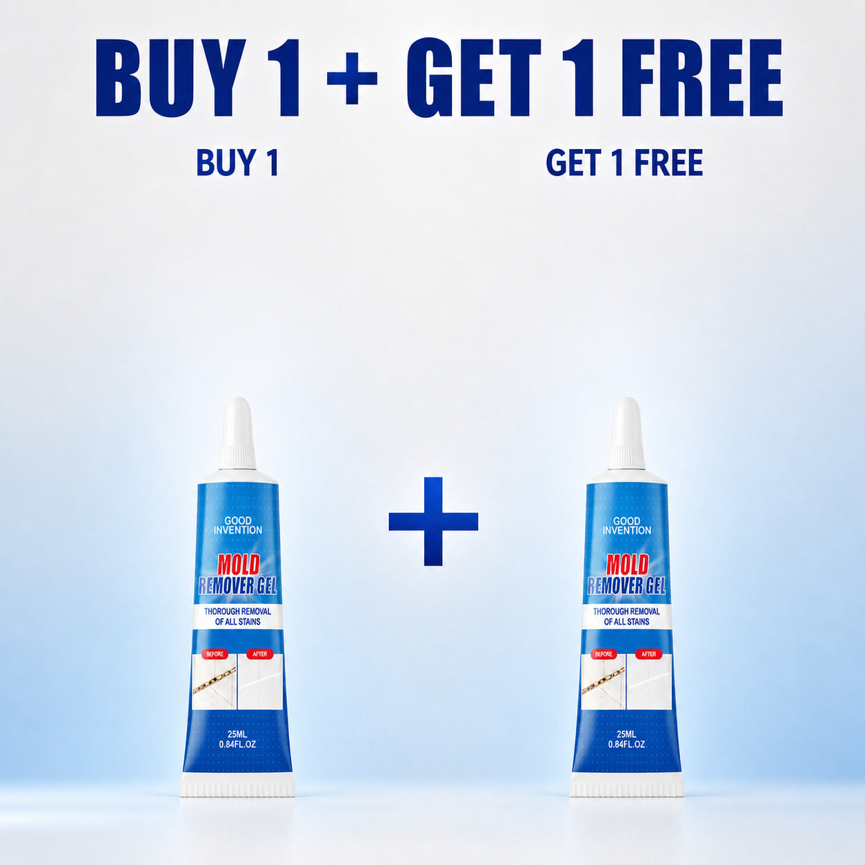 🔥 LIMITED-TIME OFFER! BUY 1 GET 1 FREE EACH $9.99!🔥Mold Remover Gel – Deep-Clean Tile, Grout & Caulk Without Scrubbing