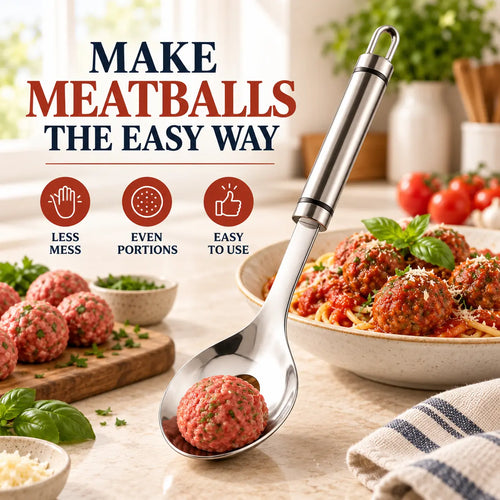 🔥 LIMITED-TIME OFFER! BUY 1 GET 1 FREE EACH $7.99!🔥🔥 Make Perfect Meatballs in Seconds – No Mess, No Sticky Hands!