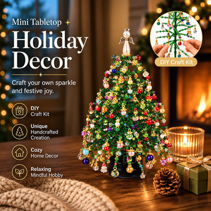 🔥LAST DAY SALE! 50% OFF!🔥Make the Holidays Sparkle — DIY Beaded Christmas Tree Kit✨