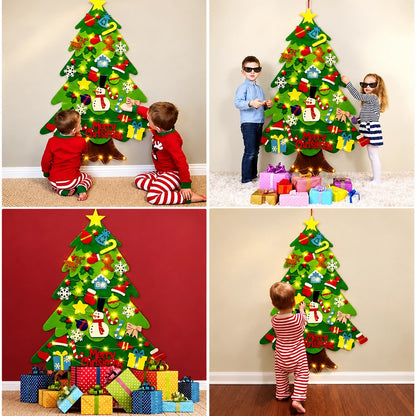 🔥Last Day Sale! 59% Off!🎄 DIY Felt Christmas Tree – Bring Christmas Magic to Playtime ✨