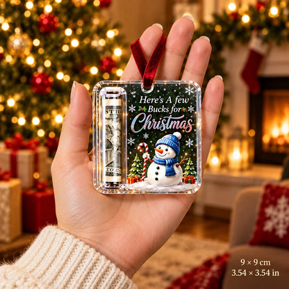 🔥50% OFF🎄Christmas Cash Gift Ornament – Turn Money into a Merry Surprise 🎁