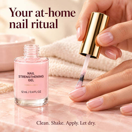 🔥LAST DAY SALE! 50% OFF!🔥Stronger-Looking Nails Start Here – Protective Nail Strengthening Gel