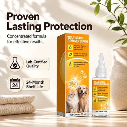 🔥LAST DAY SALE! 50% OFF!🔥Pet Tear Stain Remover – Gentle Cleansing Serum for Dogs & Cats