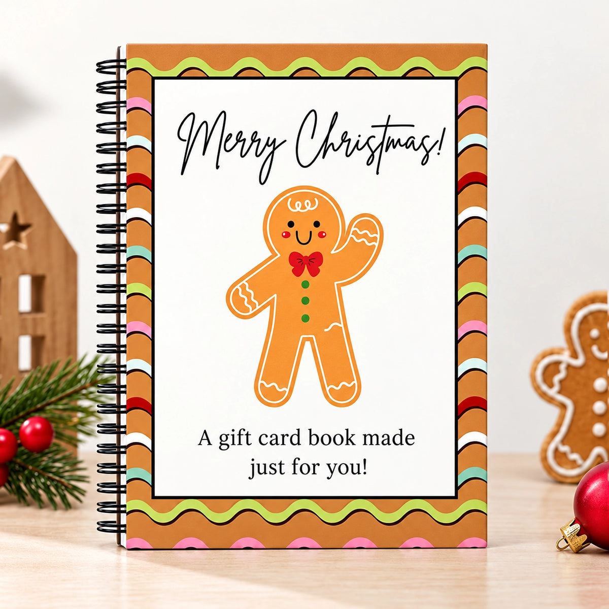 🔥Last Day Sale! 50% Off!🎄Christmas Gift Card Book – Turn Gift Cards Into Thoughtful Surprises🎁