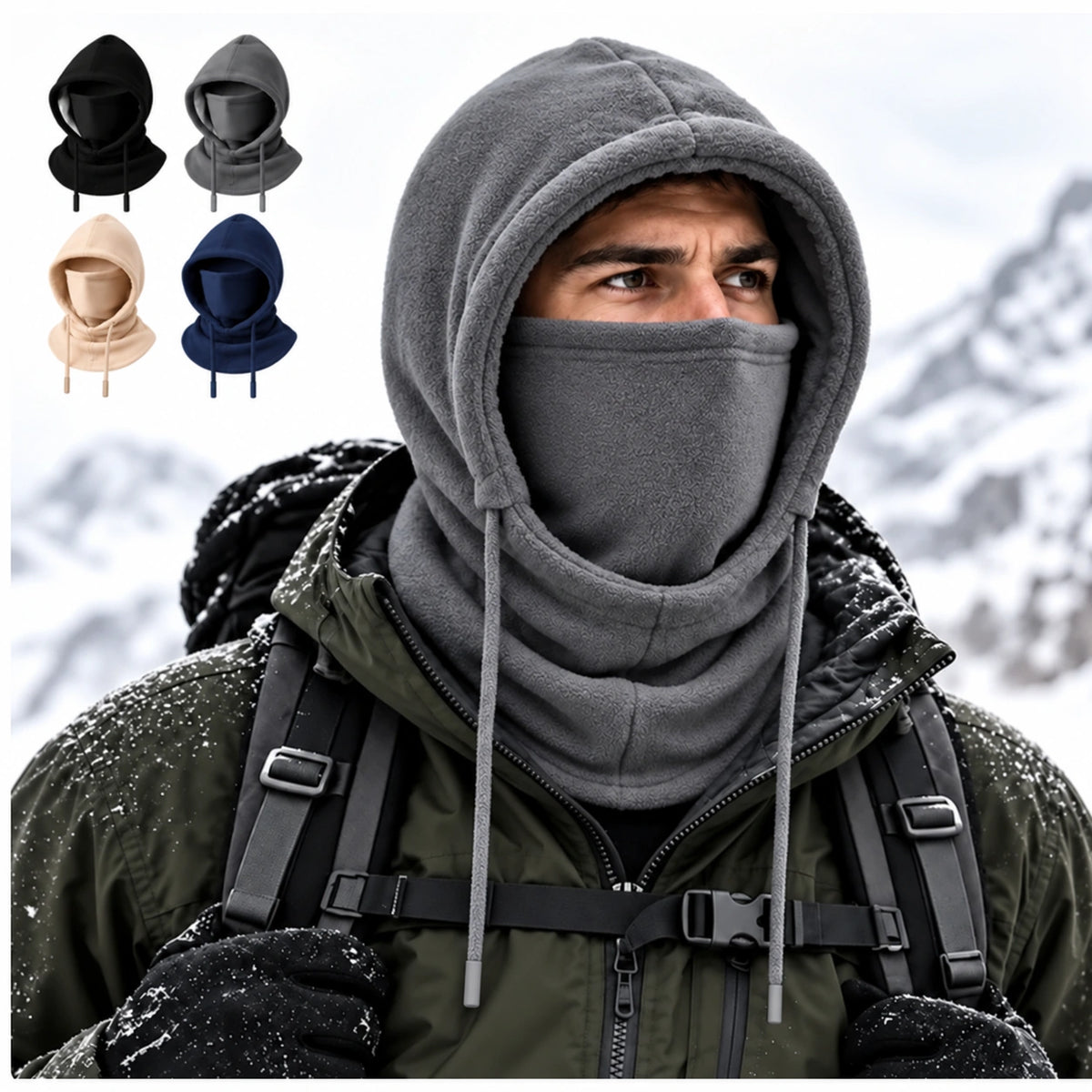 🔥Last Day! 50% Off!🔥Thermal Fleece Balaclava–Stay Warm, Keep the Cold Out
