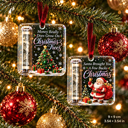 🔥50% OFF🎄Christmas Cash Gift Ornament – Turn Money into a Merry Surprise 🎁