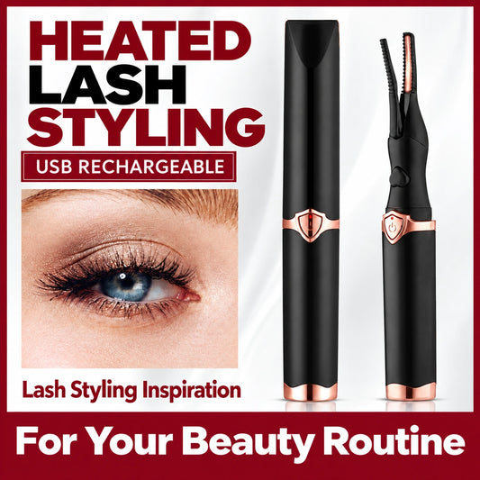 🔥 LIMITED-TIME 59% OFF! 💫 Heated Eyelash Curler – Long Lasting, Natural Lift, Gentle Use ✨