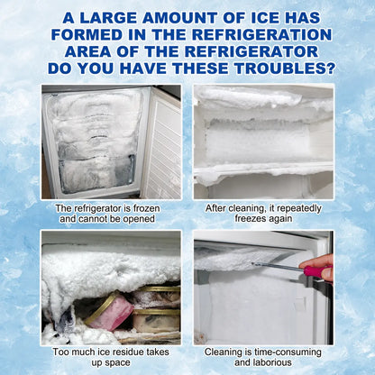 🔥LAST DAY SALE! 50% OFF!🔥Fast-Acting Refrigerator & Freezer De-Icing Spray – Effortless Frost Removal