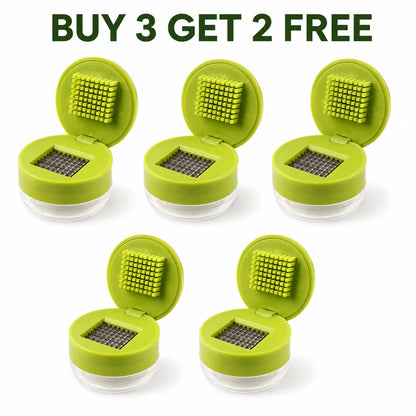 🔥LIMITED-TIME OFFER! BUY 2 GET 1 FREE EACH $9.99!🔥One-Press Garlic Mincer – Fresh, Evenly Minced Garlic Without the Mess