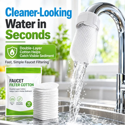 🔥LIMITED-TIME OFFER! BUY 1 GET 1 FREE EACH $9.99!🔥Say Goodbye to Dirty Faucet Water – Easy-Fit Filter Bags