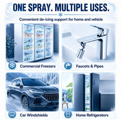 🔥LAST DAY SALE! 50% OFF!🔥Fast-Acting Refrigerator & Freezer De-Icing Spray – Effortless Frost Removal
