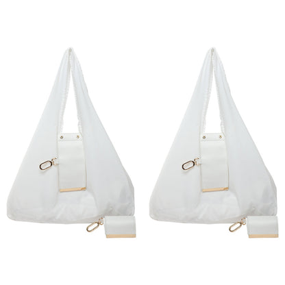 🔥Last Day Buy 1 Get 1 Free $14.99 Each🔥Foldable Tote Keychain – A Full-Size Bag in Seconds