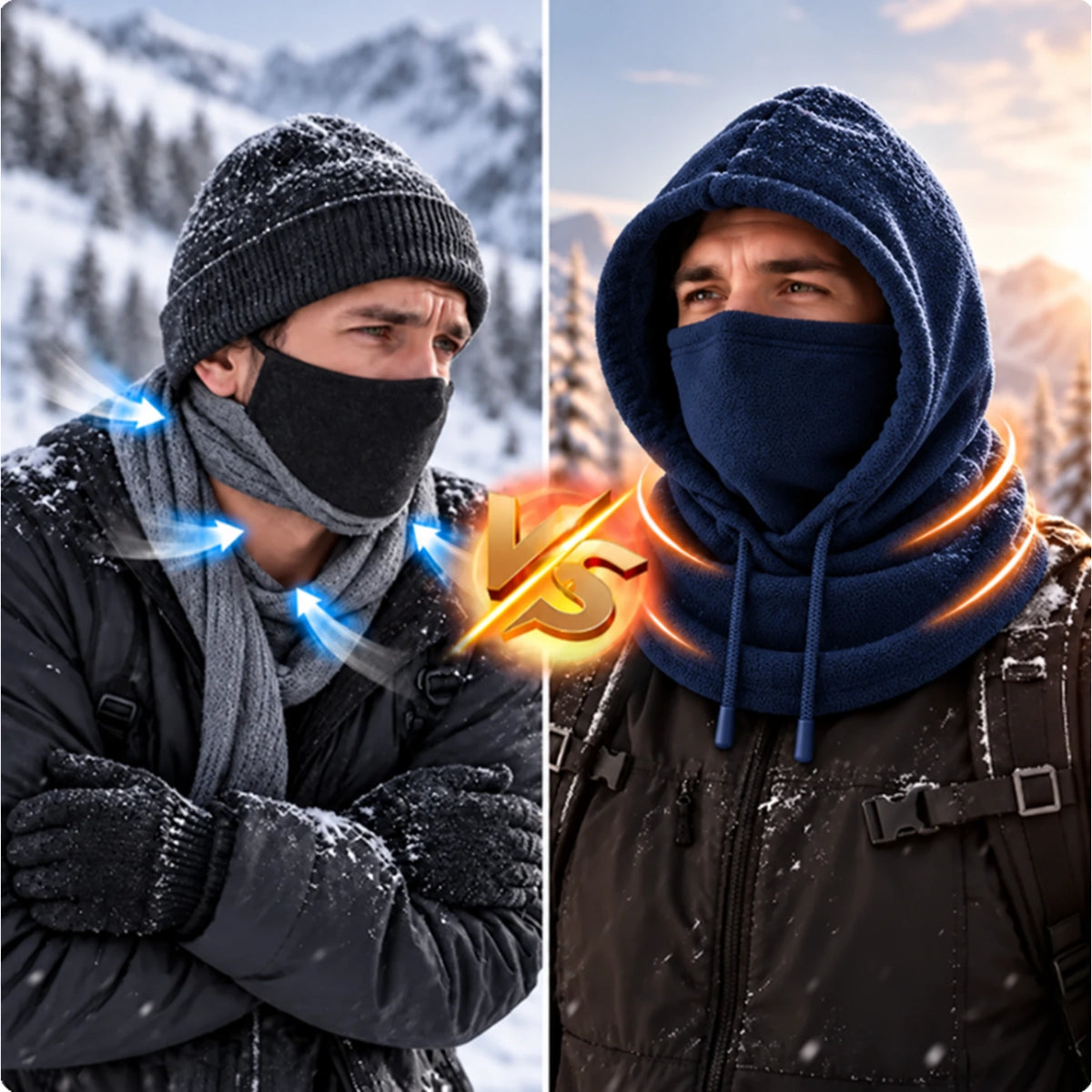 🔥Last Day! 50% Off!🔥Thermal Fleece Balaclava–Stay Warm, Keep the Cold Out