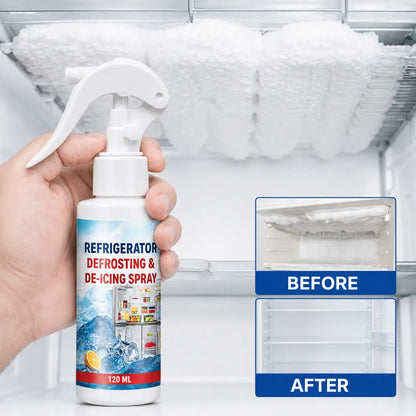 🔥LAST DAY SALE! 50% OFF!🔥Fast-Acting Refrigerator & Freezer De-Icing Spray – Effortless Frost Removal