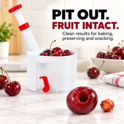 🔥LAST DAY SALE! 50% OFF!🔥One-Press Cherry Pitter – Fast, Clean & Mess-Free