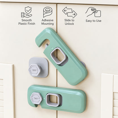 🔥LAST DAY SALE! 50% OFF!🔥Child Safety Locks — Help Keep Little Hands Out of Fridges & Cabinets