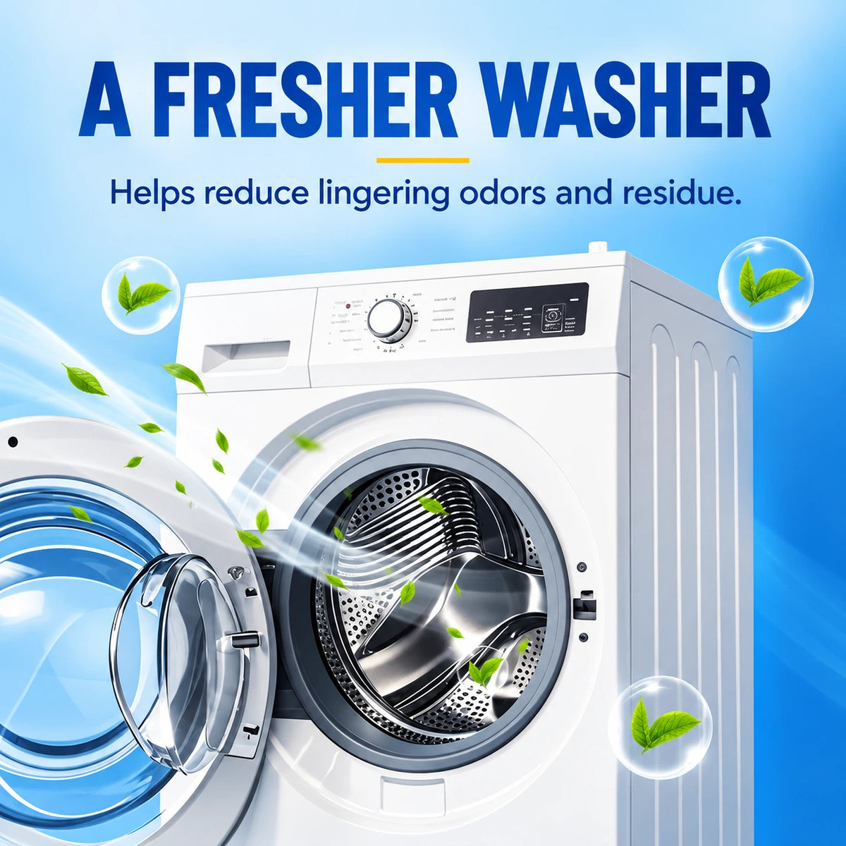 🔥LAST DAY SALE! 50% OFF!🔥Washing Machine Cleaner Tablets – Help Lift Buildup & Freshen Your Washer