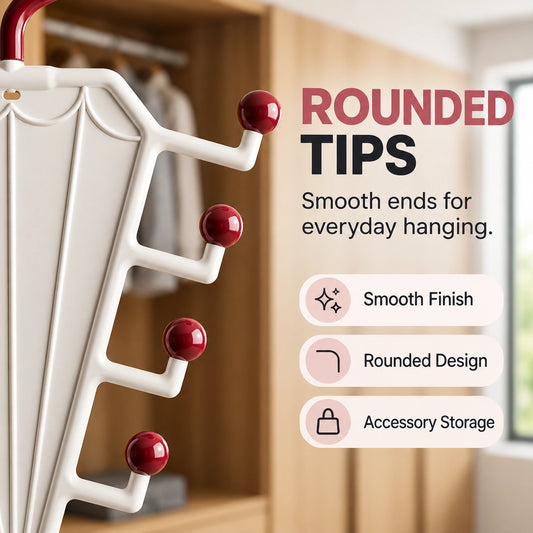🔥LAST DAY 59% OFF🔥V-Shaped Closet Organizer – Less Clutter, More Hanging Space