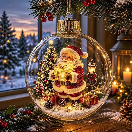 🎅 Take the magic of Christmas home with this glowing miniature three-dimensional model!🎄✨