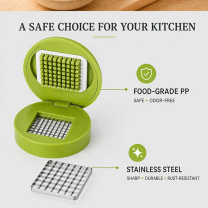🔥LIMITED-TIME OFFER! BUY 2 GET 1 FREE EACH $9.99!🔥One-Press Garlic Mincer – Fresh, Evenly Minced Garlic Without the Mess