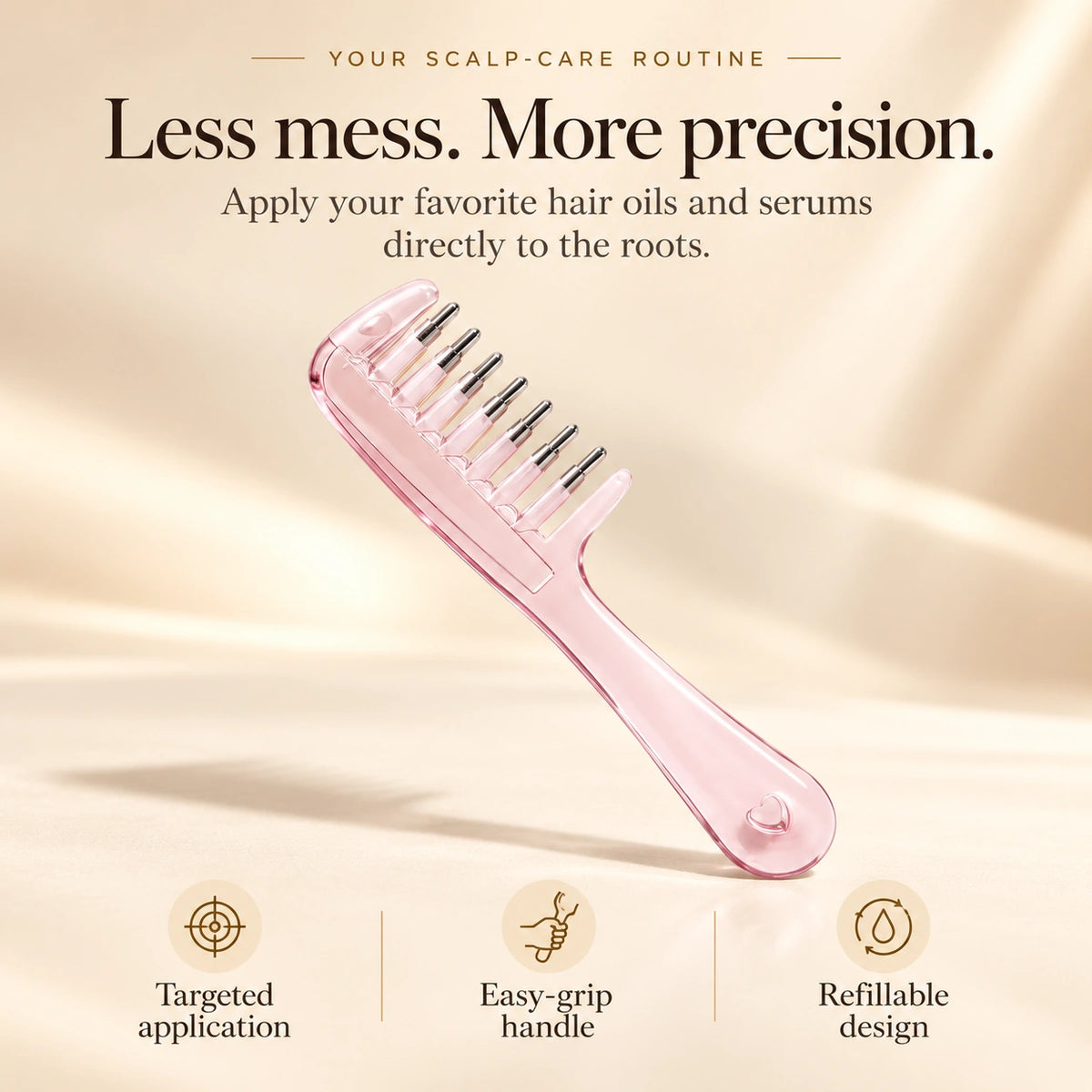 🔥Last Day! 50% Off!🔥2-in-1 Scalp Oil Applicator & Massage Comb