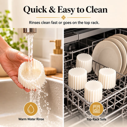 🔥LAST DAY SALE! 50% OFF!🔥Easy-Press Silicone Pastry & Cookie Molds – 2 Designs, Easy Release