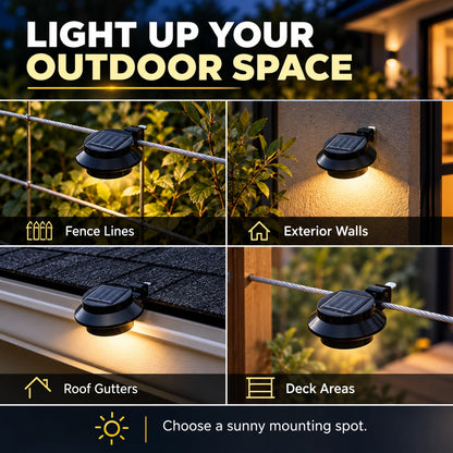 🔥LAST DAY 59% OFF🔥Solar Outdoor Lights – No Wiring, No Electricity Costs, A Welcoming Glow🌞