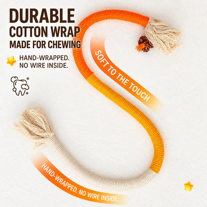 🔥LAST DAY SALE! 50% OFF!🔥Organic Cotton Cat Chew Ropes—Redirect Chewing, Beat Boredom & Encourage Active Play
