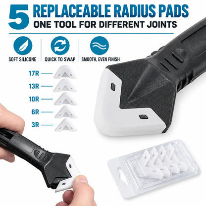 🔥LIMITED-TIME OFFER! BUY 1 GET 1 FREE EACH $8.49!🔥3-in-1 Caulking Tool Kit—Remove, Scrape & Smooth Like a Pro