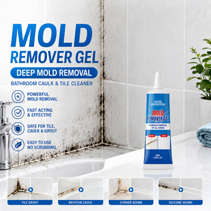🔥 LIMITED-TIME OFFER! BUY 1 GET 1 FREE EACH $9.99!🔥Mold Remover Gel – Deep-Clean Tile, Grout & Caulk Without Scrubbing