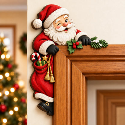🔥50% OFF🎄Christmas Door Corner Decor – Bring Holiday Cheer to Every Doorway✨