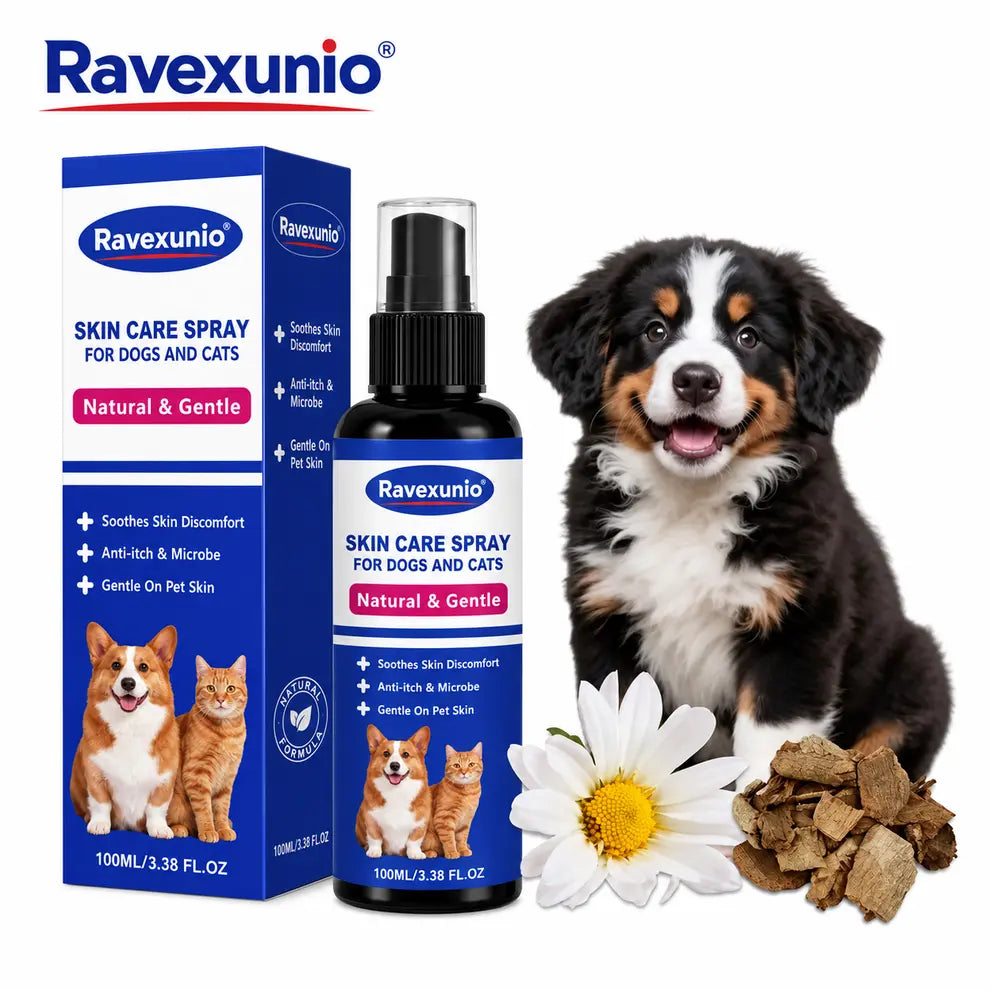 🔥LAST DAY SALE! 50% OFF!🔥 Pet Skin Care Spray – Soothe Itchy Skin, Keep Pets Comfortable | 100ml