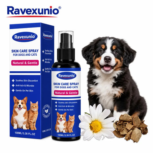 🔥LAST DAY SALE! 50% OFF!🔥 Pet Skin Care Spray – Soothe Itchy Skin, Keep Pets Comfortable | 100ml