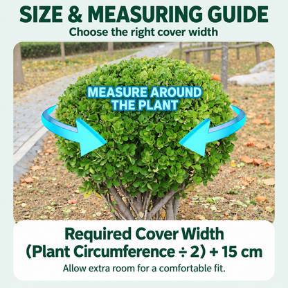 🔥LAST DAY SALE! 35% OFF!🔥Reusable Plant Frost Cover — Breathable Winter Protection with Easy-View Window
