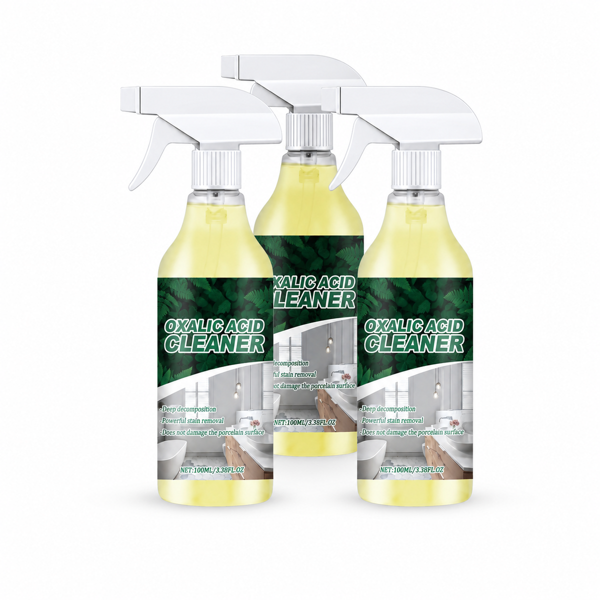 Oxalic Acid Cleaning Spray-Spray once to refresh your bathroom