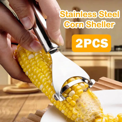 🔥BUY 1 GET 1 FREE · ONLY $10.99 EACH🔥Corn Kernel Peeler – Easy Corn Cob Stripper for Quick Kernel Removal🌽🌽🌽