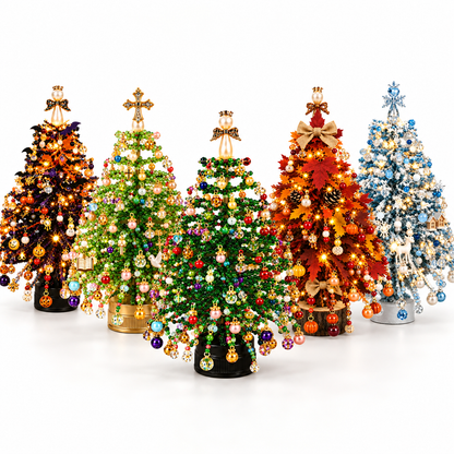 🔥LAST DAY SALE! 50% OFF!🔥Make the Holidays Sparkle — DIY Beaded Christmas Tree Kit✨
