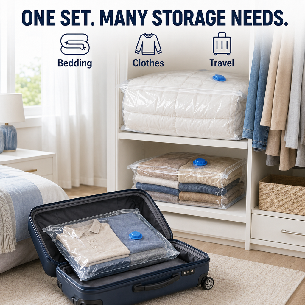 Vacuum Compression Storage Bags