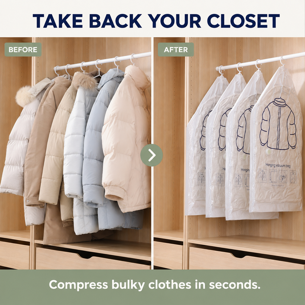 Vacuum Compression Storage Bags