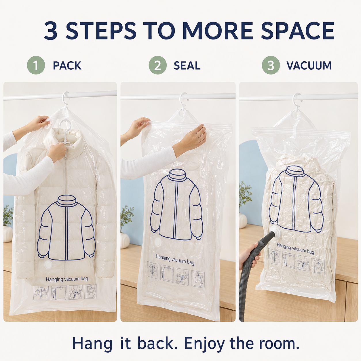 Vacuum Compression Storage Bags