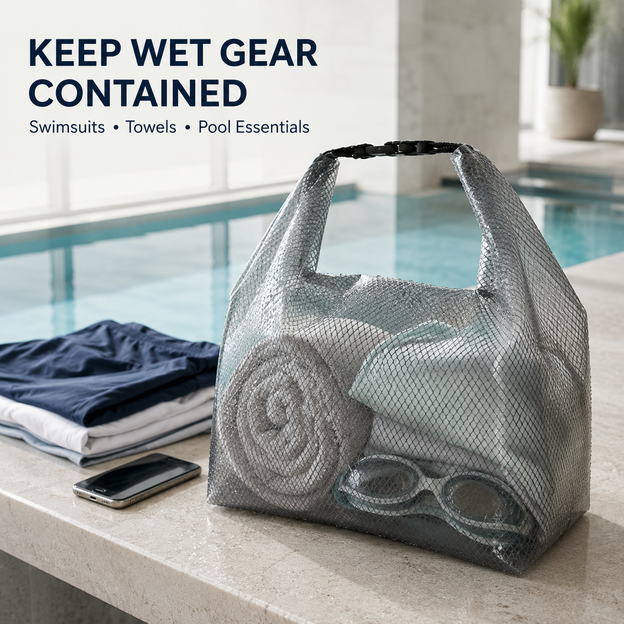 Heavy-Duty Mat Storage Bag with Carry Handle