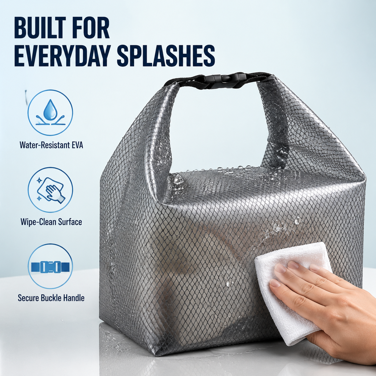 Heavy-Duty Mat Storage Bag with Carry Handle