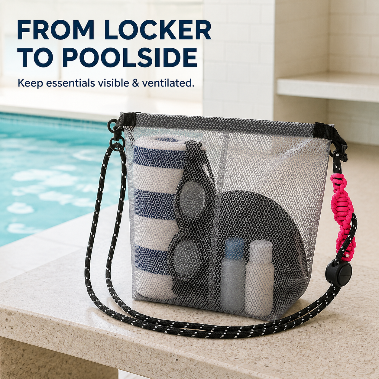 Water-Resistant Travel Laundry Storage Bag