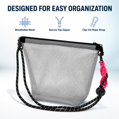 Water-Resistant Travel Laundry Storage Bag