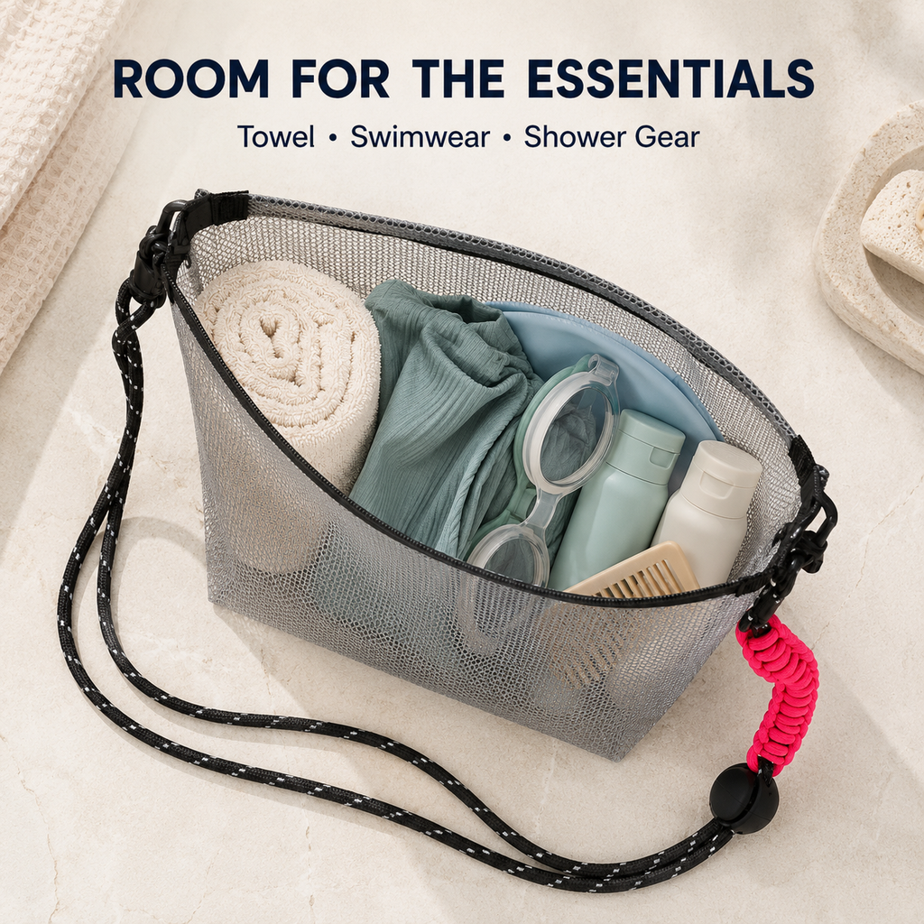 Water-Resistant Travel Laundry Storage Bag
