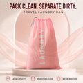 Water-Resistant Transparent Travel Organizer Bag with Detachable Strap