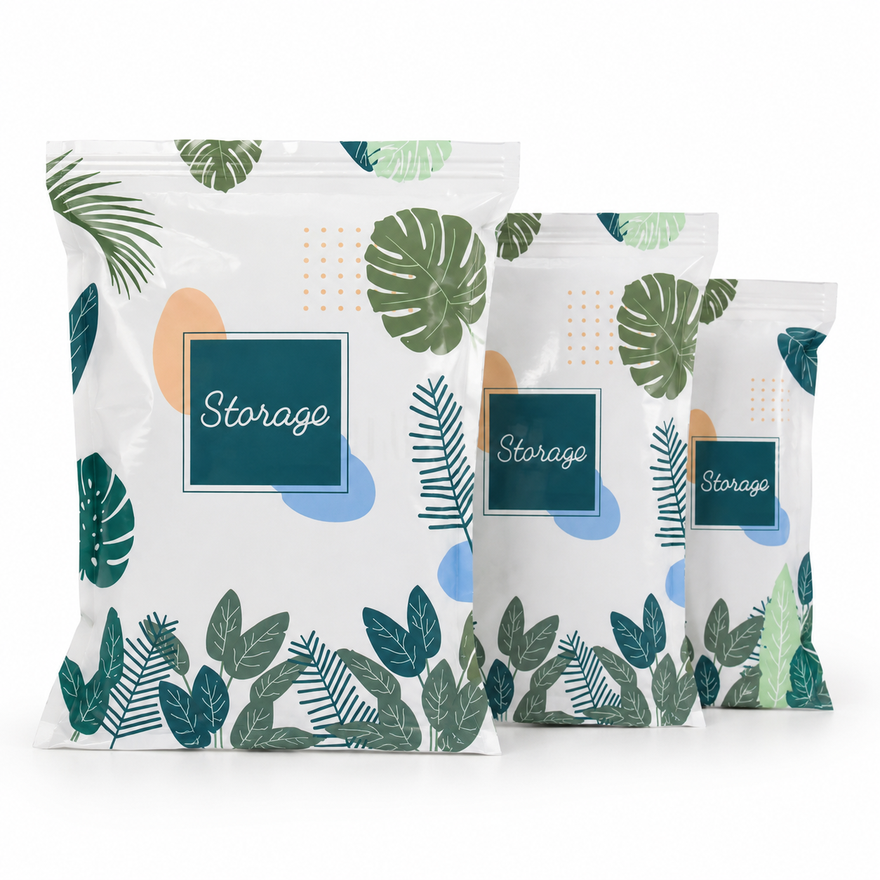 Heavy-Duty Reusable Vacuum Storage Bags for Clothes &amp; Bedding