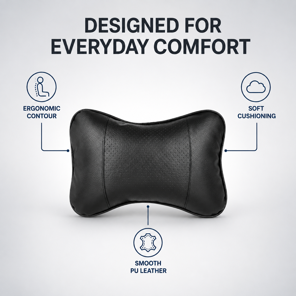 Universal Bone-Shaped Car Neck Pillow